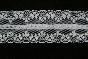 1.5 Inch Flat Lace, Light Blue (50 Yards) MADE IN USA